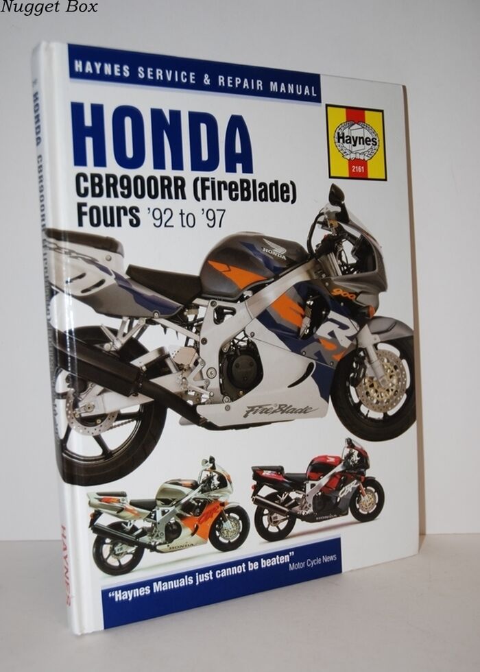 Honda CBR900RR Fours Service and Repair Manual (Haynes Service and Repair Image