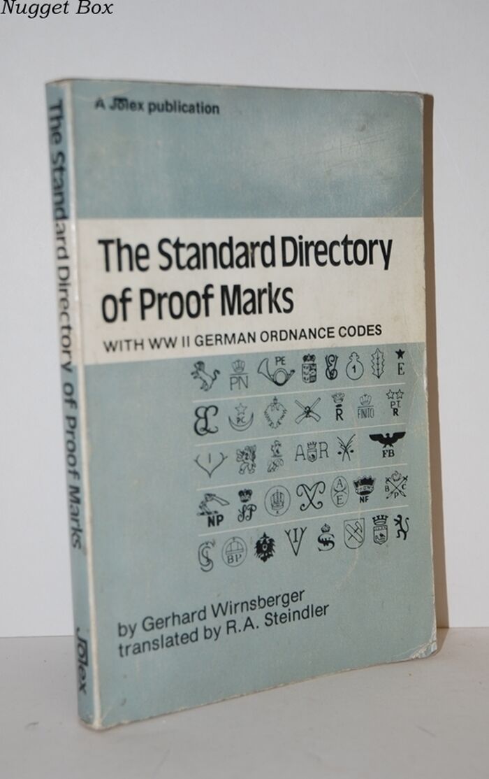 Standard Directory of Proof Marks, with W. W. II German Ordnance Codes Image