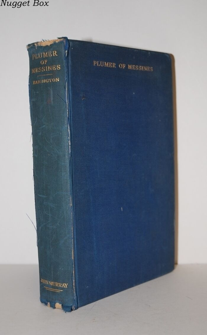 Plumer of Messines, Etc. with Plates, Including Portraits, and Maps Image