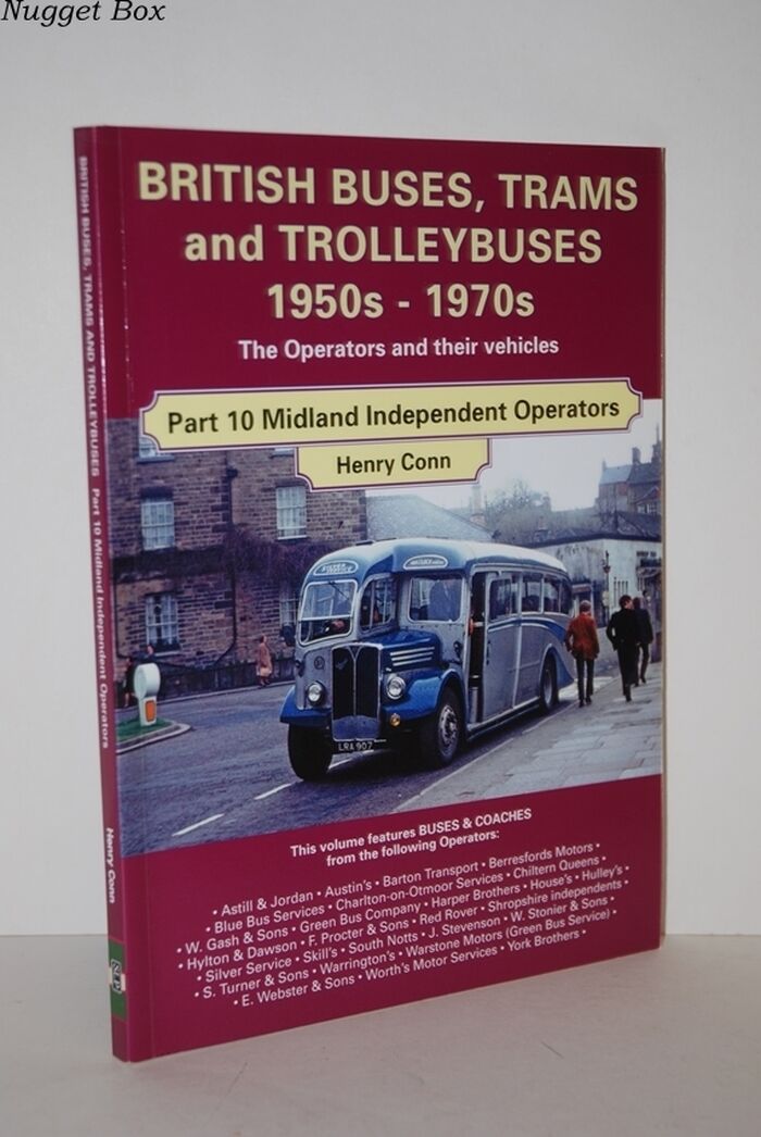 British Buses, Trams and Trolleybuses 1950S-1970S Midland Independents 10 Image
