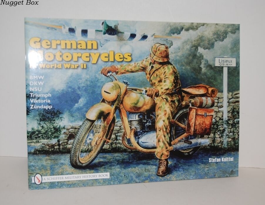 German Motorcycles in World War II B. M. W., D. K. W., N. S. U., Triumph, Image