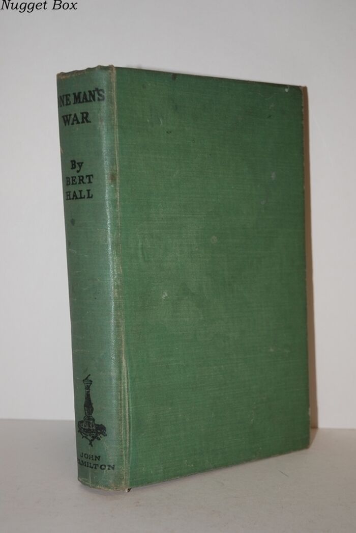 One Man's War the Story of the Lafayette Escadrille Image