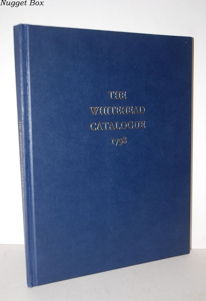 The Whitehead Catalogue 1798. Image