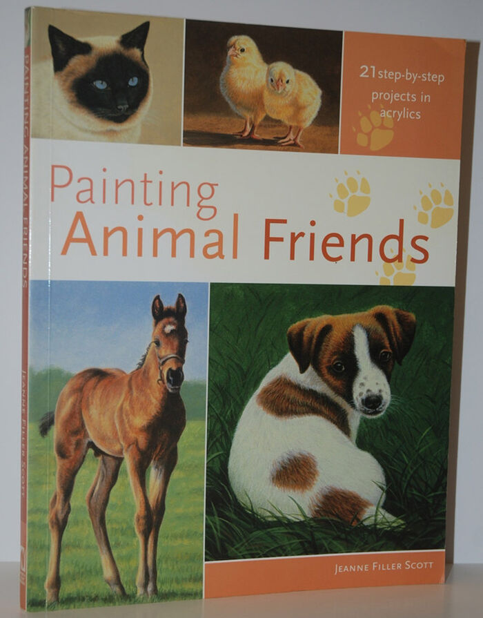 Painting Animal Friends  21 Step-by-Step Projects in Acrylics Image