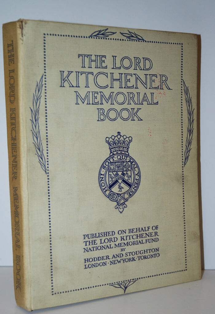 The Lord Kitchener Memorial Book Image