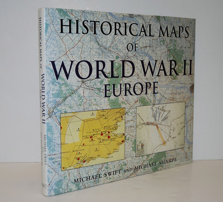 Historical Maps of WWII Europe Image