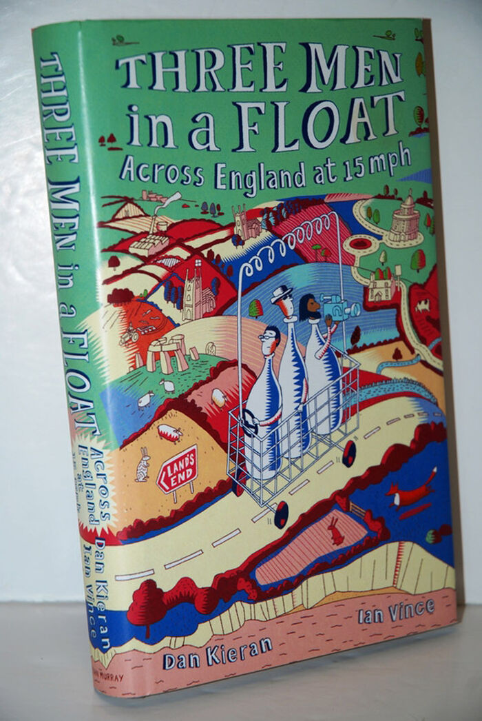 Three Men in a Float Across England At 15 Mph Image