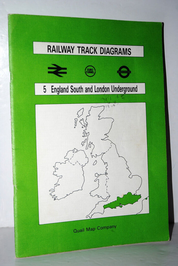 Railway Track Diagrams England South and London Underground No. 5 Image