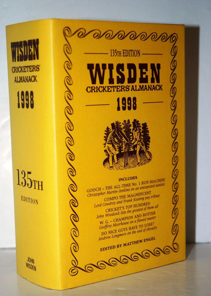 Wisden Cricketers' Almanack 1998 Image