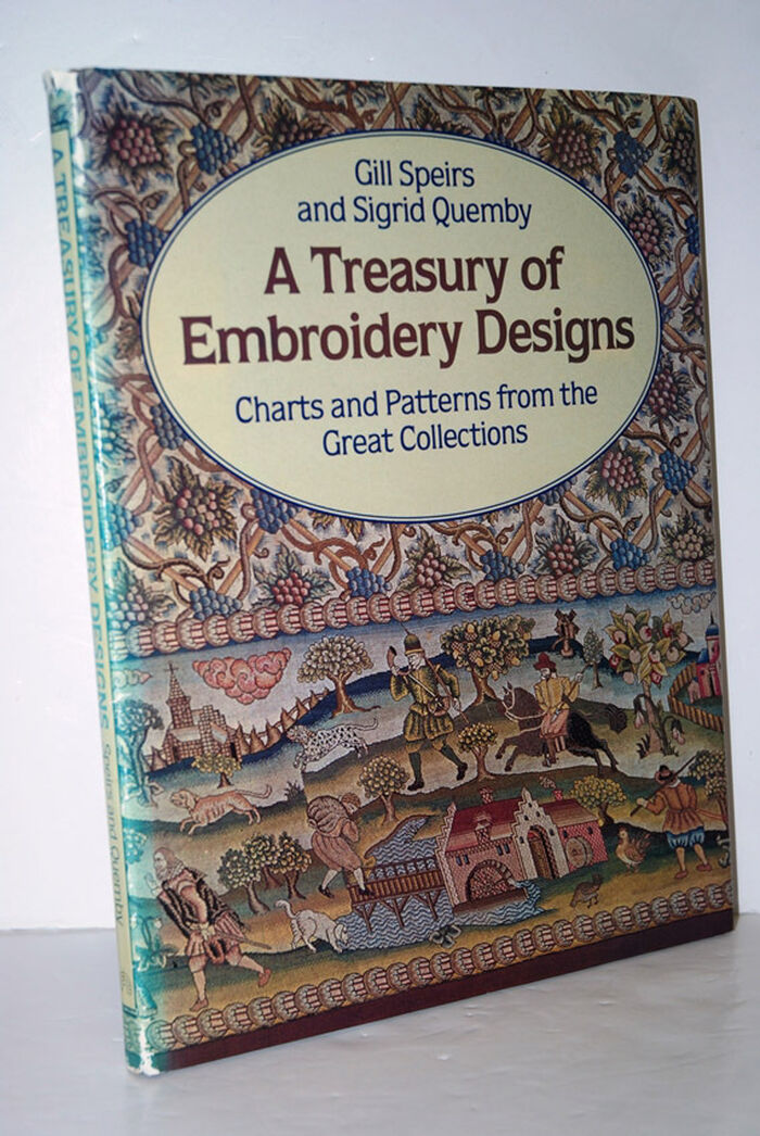 A Treasury of Embroidery Designs Image