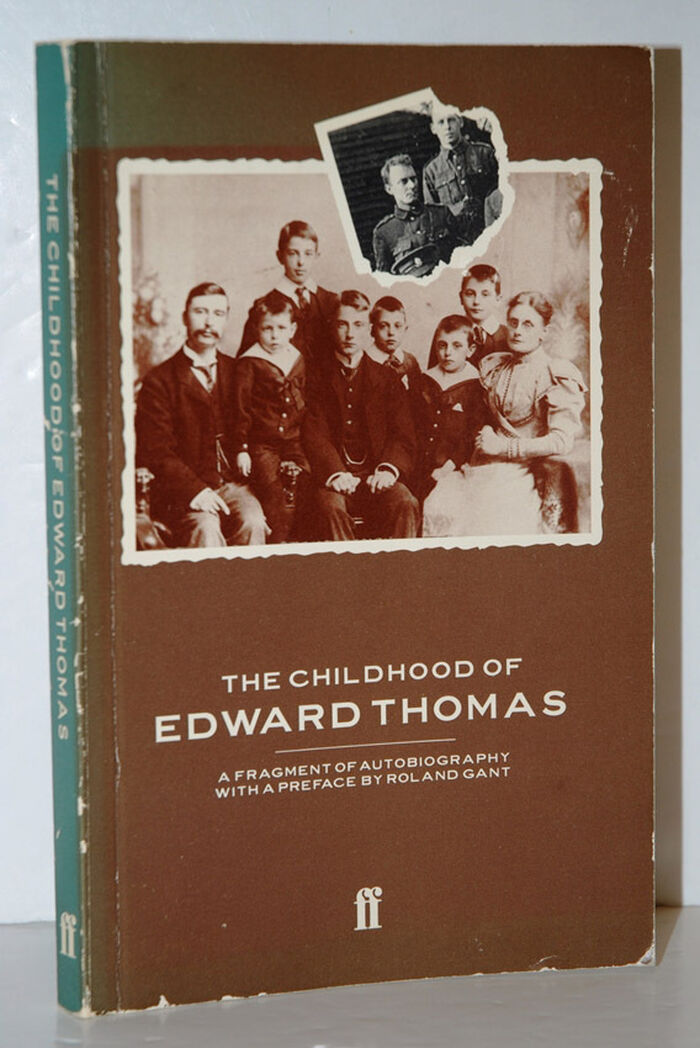 The Childhood of Edward Thomas A Fragment of Autobiography Image