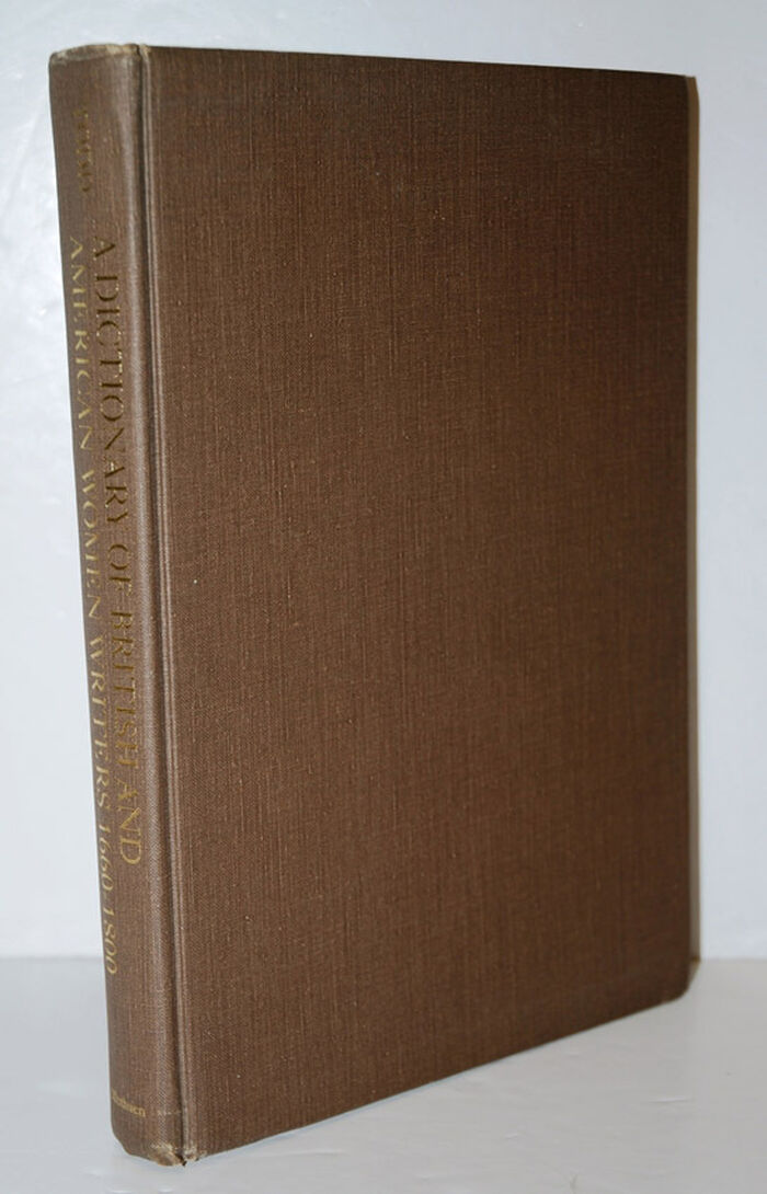 Dictionary of British and American Women Writers, 1660-1800 Image