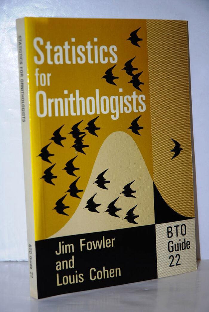 Statistics for Ornithologists by Jim Fowler (1995-01-03) Image