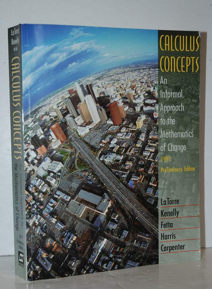 Calculus Concepts An Informal Approach Image