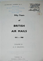 Fifty Years of British Air Mails 1911-1960 Additional Image