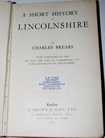 A SHORT HISTORY of LINCOLNSHIRE Additional Image
