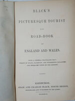 BLACK's PICTURESQUE TOURIST and ROAD-BOOK of ENGLAND and WALES Additional Image