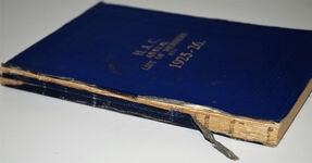 H. A. C. Annual List of Members Etc. 1925-26 Additional Image