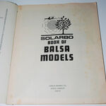 Solarbo Book of Balsa Models Additional Image