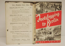 FOOTSLOGGING to BERLIN . Additional Image