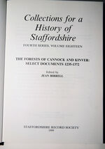 Collections for a History of Staffordshire the Forests of Cannock and Additional Image