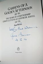 Gardens of a Golden Afternoon The Story of a Partnership: Edwin Lutyens Additional Image