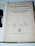 ON MOUNT EMU CREEK - the STORY of a NINETEENTH CENTURY VICTORIAN SHEEP Additional Image
