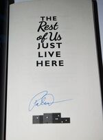 The Rest of Us Just Live Here Additional Image