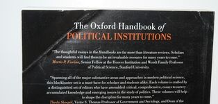 The Oxford Handbook of Political Institutions Additional Image
