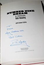 Number Nine Dream An Autobiography of Rob Howley Additional Image