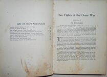 Sea Fights of the Great War Naval Incidents During the First Nine Months Additional Image