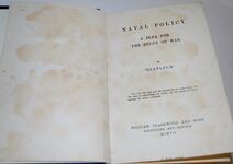 Naval Policy; a Plea for the Study of War Additional Image
