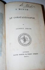 A Month At Constantinopole Additional Image