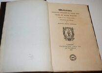 Waltonia Inedited Remains in Verse and Prose of Izaak Walton Additional Image
