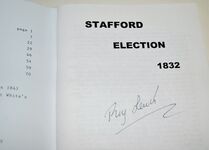 Stafford Election 1832 Additional Image