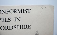 Non-Conformist Chapels in Staffordshire Consultation Copy Additional Image