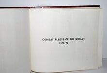 Combat Fleets of the World - 1976/77 Their Ships, Aircraft and Armament Additional Image