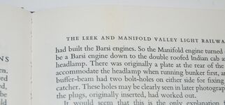 The Leek & Manifold Valley Light Railway Additional Image