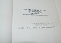 They're Not Shooting At You Now, Grandad - Survivors of Bomber Command Additional Image