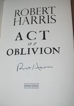 Act of Oblivion The Sunday Times Bestseller Additional Image