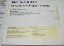 Ducati 748, 916 and 996 4-Valve V-Twins Service and Repair Manual: 1994 to Additional Image
