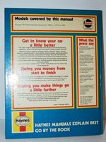 Triumph TR7 1998cc all Models 1975 - 1982 Owner's Workshop Manual Additional Image