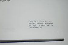 A Bibliography of the History and Topography of Cumberland & Westmorland Additional Image