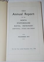 North Staffordshire Royal Infirmary Stoke-On-Trent - Annual Report Year Additional Image