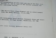 At the Sign of the Bull's Head History of Hartshorne and its Enclosure Additional Image