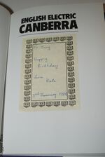 English Electric Canberra. Additional Image