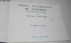 Indian Locomotives of Yesterday Broad Gauge Pt. 1 Additional Image