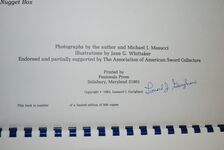 Abstract, Review and Notes Regarding Principal Sword Contractors During Additional Image