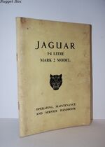 Jaguar 3.4 Litre Mark 2 Model Service Handbook