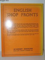 English Shop Fronts From Contemporary Source Books Additional Image